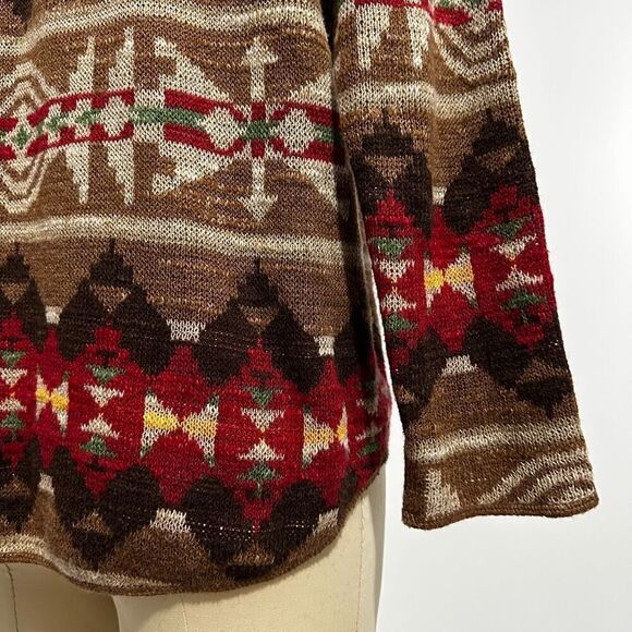 Denim & Supply Aztec Navajo Pattern Sweater XS Southwestern Cowgirl Cabincore - Picture 8 of 11